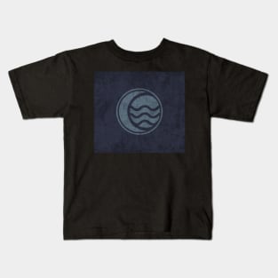 Atla Tapestry 4 - Flag of the Water Tribe (North) Kids T-Shirt